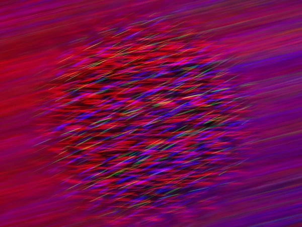 赤を背景にしたカラフルな進歩的なリズミカルな光の道 — ストック写真