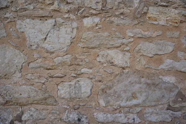 Texture Rock Wall Alamo San Antonio Texas — Stock Photo, Image