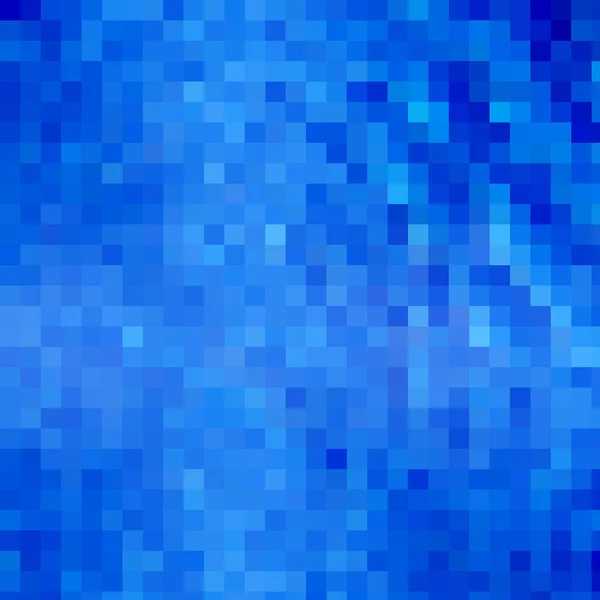 Una Ilustración Píxeles Azules —  Fotos de Stock