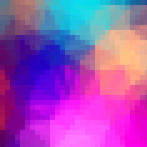 Illustration Large Gradient Pixels Colorful Background — Stock Photo, Image