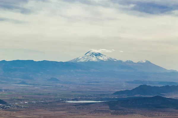 Pico Orizaba Yanardağının Güzel Bir Görüntüsü — Stok fotoğraf