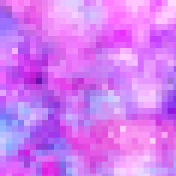 Illustration Large Pink Pixels Colorful Background — Stock Photo, Image
