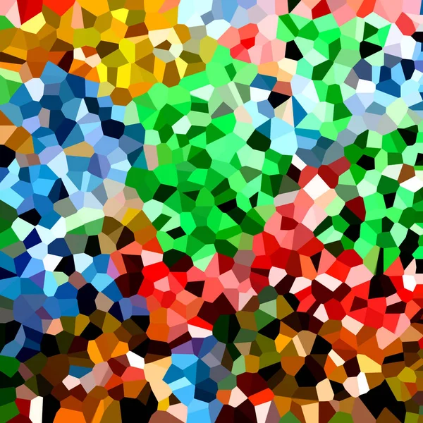 Illustrazione Colorate Macchie Mosaico Colorfubackground — Foto Stock