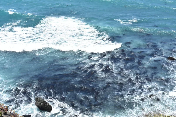 Uma Vista Aérea Piscinas Maré Longo Costa Pacífica Califórnia — Fotografia de Stock