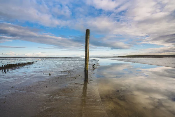 Puerto Abandonado Texel Zona Del Mar Wadden —  Fotos de Stock