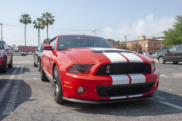 Tampa United States Mar 2011 Front View Red White Ford — 스톡 사진