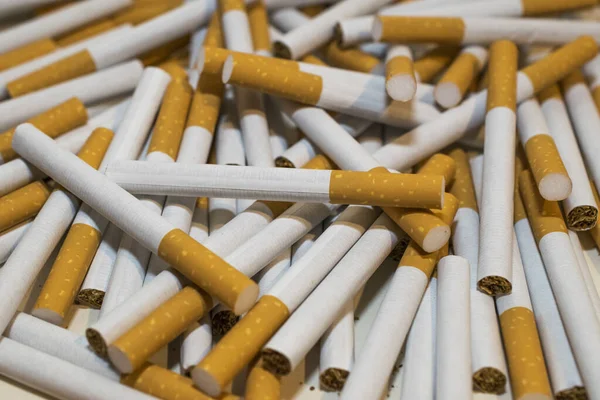 Egy Közelkép Cigarettáról — Stock Fotó