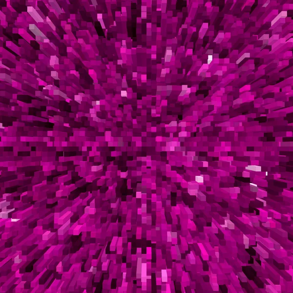 Een Pixel Kunst Van Levendige Magenta Kleuren Bekeken Vanaf Top — Stockfoto