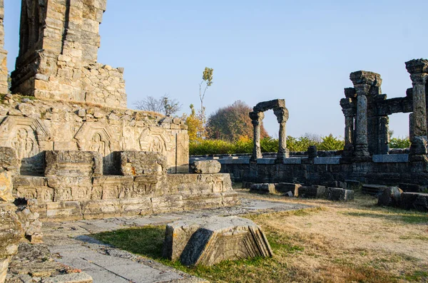 Ruinerna Martands Soltempel Solljuset Och Blå Himmel Indien — Stockfoto