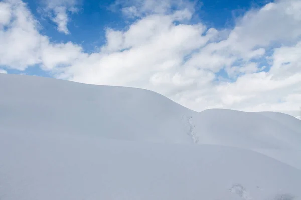 Piękne Ujęcie Zimowego Krajobrazu Malam Jabba Kalam Swat Krajobrazy — Zdjęcie stockowe