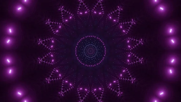 Illuminated Purple Kaleidoscopic Background Wallpapers — Stock Photo, Image