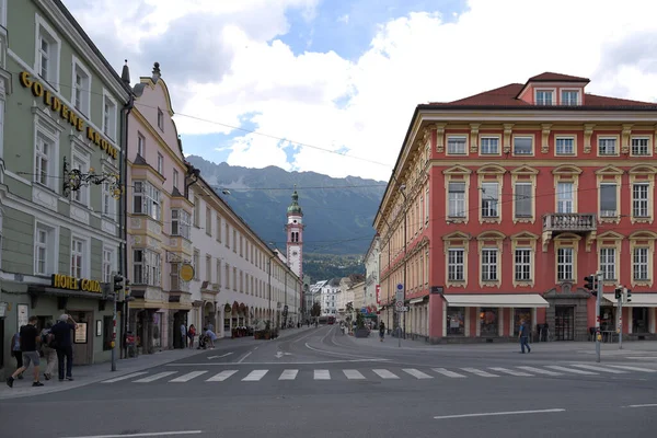 Innsbruck Austria Lug 2018 Uno Scatto Del Bellissimo Centro Innsbruck — Foto Stock