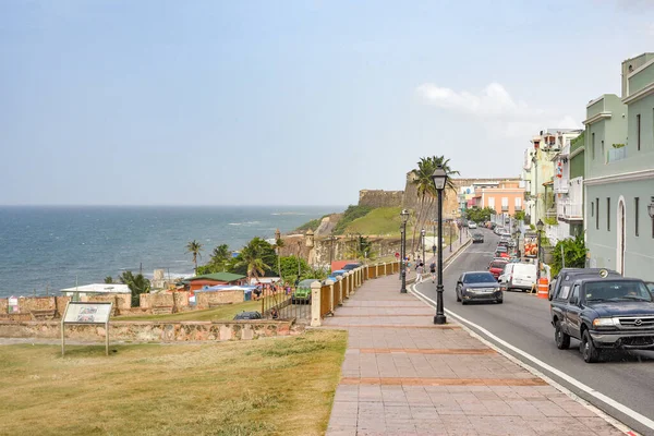 San Juan Estados Unidos Diciembre 2020 Disparo Calle San Juan —  Fotos de Stock