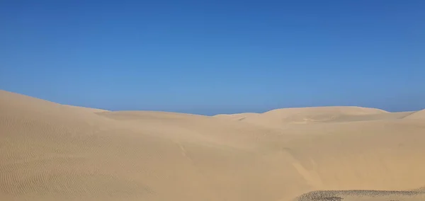 Gyönyörű Kék Sivatag Felett — Stock Fotó