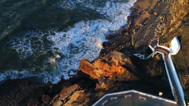 Вид Море Північ Від Острова Ізраель — стокове відео