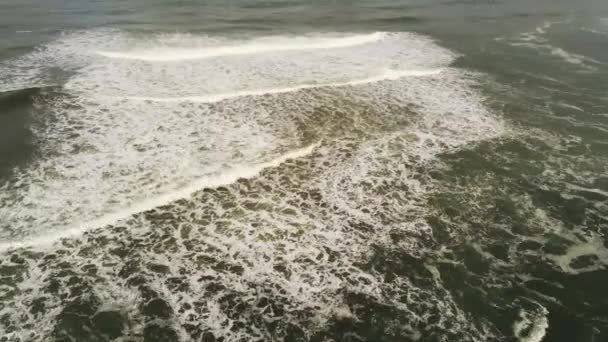 Vague Mer Sur Plage — Video