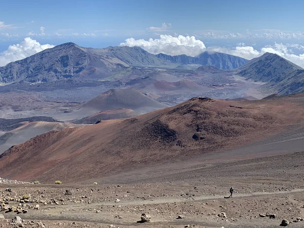 Eine Schöne Aufnahme Der Landschaft Bei Haleakala Dem East Maui — Stockfoto