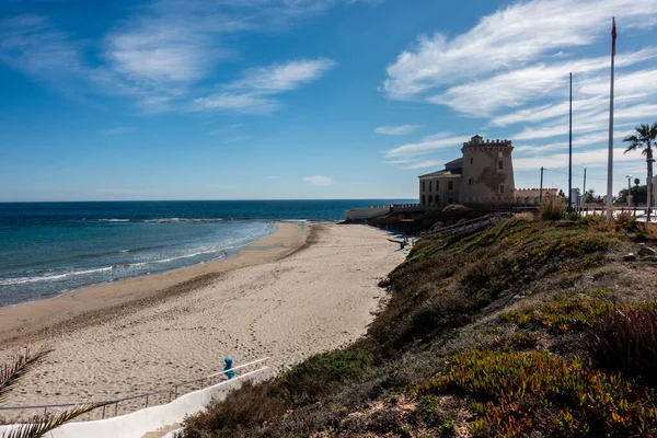 スペインのミル パルメラス コスタ ブランカビーチの美しいショット — ストック写真