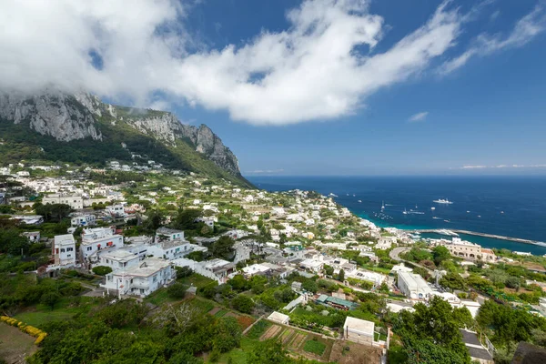 Isla Capri Vista Desde Mirador — Foto de Stock