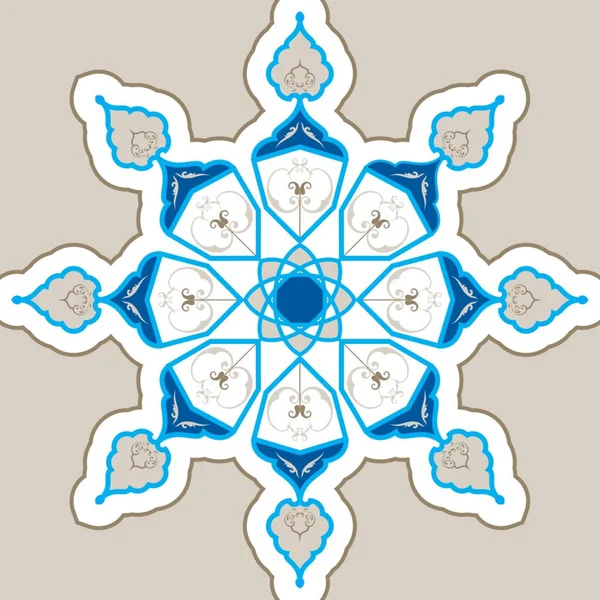 Närbild Den Islamiska Geometriska Mönster Bakgrund — Stockfoto