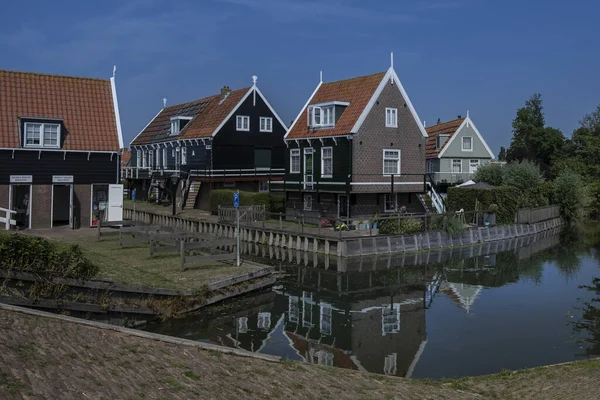 Het Prachtige Dorp Marken Nederland — Stockfoto