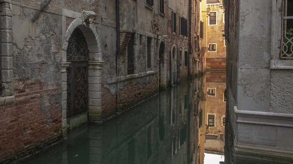 Canal Edificios Venecia Italia — Foto de Stock