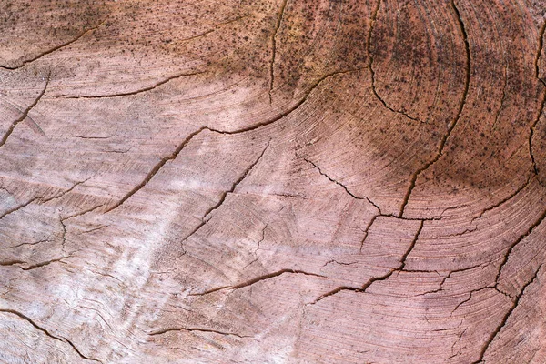 Primo Piano Crepe Una Vecchia Struttura Legno Come Sfondo — Foto Stock