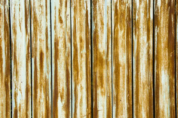 Closeup Old Rusty Metallic Fences — Stock Photo, Image