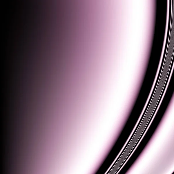 Illustration Colorful Geometric Curvey Figures Dark Purple Background — Stock Photo, Image