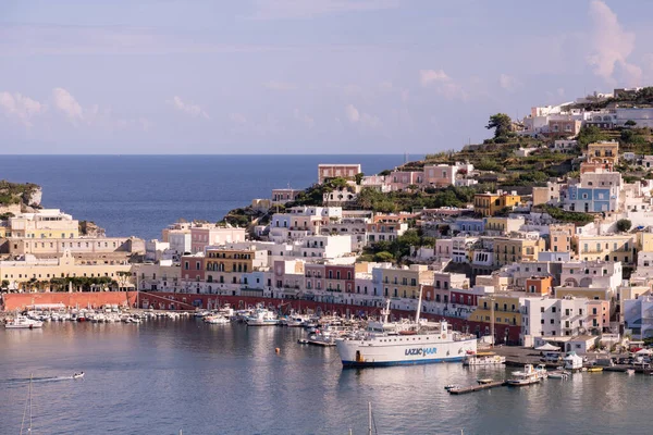 Пон Италия Октября 2020 Года Морской Порт Острова Понца — стоковое фото