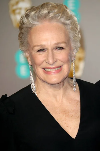 London Ηνωμενο Βασιλειο Φεβ 2019 Glenn Close Παρευρίσκεται Στα Βραβεία — Φωτογραφία Αρχείου