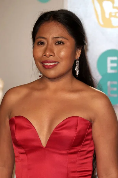 Londres Reino Unido Fevereiro 2019 Yalitza Aparicio Participa British Academy — Fotografia de Stock