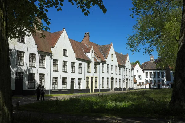 Bruges Belgien Maj 2018 Innergård Och Trädgårdar Den Tidigare Princely — Stockfoto