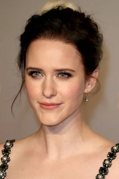 Londres Reino Unido Fevereiro 2019 Rachel Brosnahan Participa British Academy — Fotografia de Stock