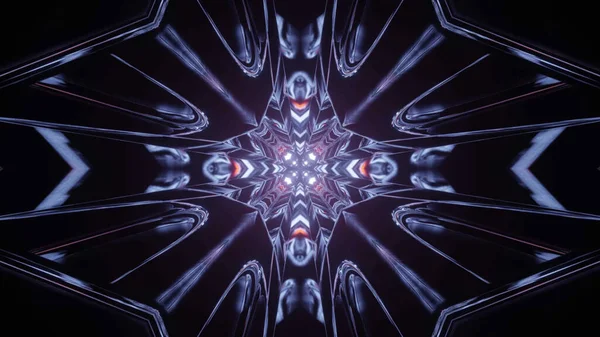 Hintergrund Eines Abstrakten Kaleidoskop Musters — Stockfoto
