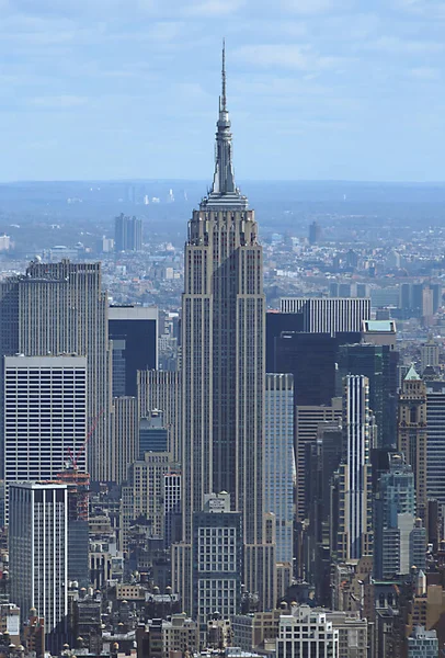 Luchtfoto Van New York Skyline Geweldig Uitzicht New York City — Stockfoto