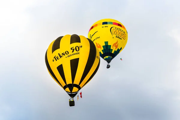 Igualada Espagne Juil 2020 Concentration Montgolfières Pays Dans Monde Expositions — Photo