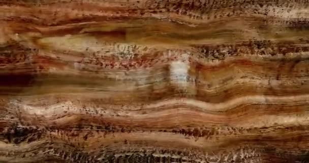 Marmor Textur Hintergrund Unter Wasser Abstrakte Muster — Stockvideo