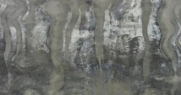 Mramorová Textura Pozadí Pod Vodou Abstraktní Vzor — Stock video