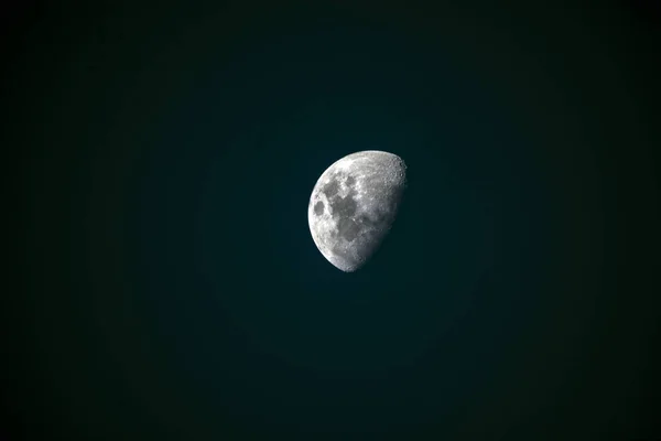 Beautiful Shot Half Moon Black — Stock Photo, Image