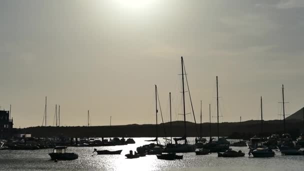 Picturesque View Nautical Scene — Stock Video