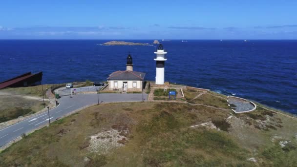 Farol Norte Portugal — Vídeo de Stock