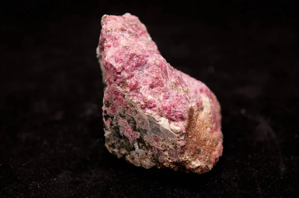 eudialyte pink crystal mineral sample unrefined rock