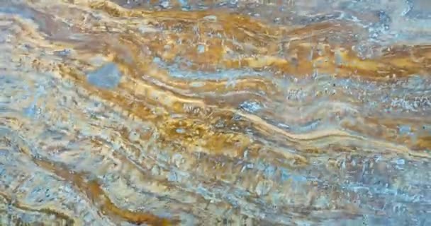 Textura Mármol Bajo Agua — Vídeos de Stock