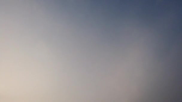 天空中飘扬的白云 — 图库视频影像