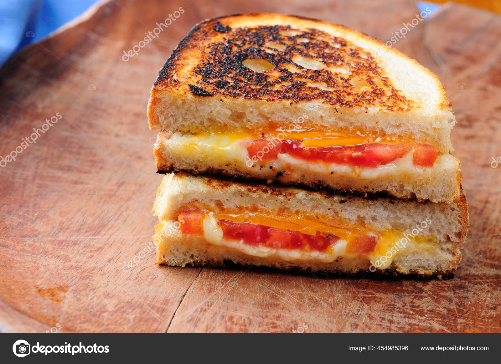 Classic Grilled Cheese Tomato Sandwiches Stock Photo by ©Wirestock 454985396