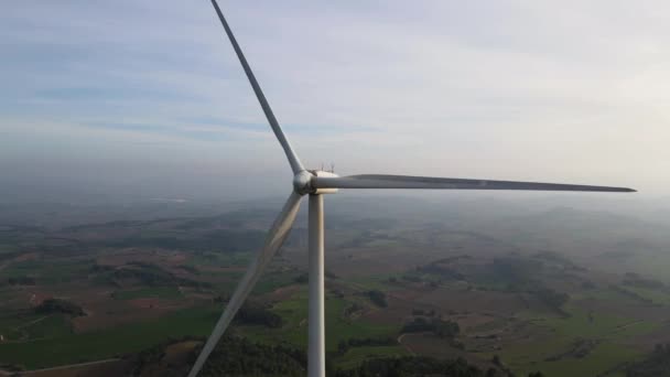 野外风力涡轮机 — 图库视频影像