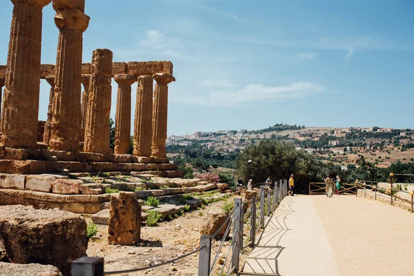 Valley Temples Sicily — Zdjęcie stockowe