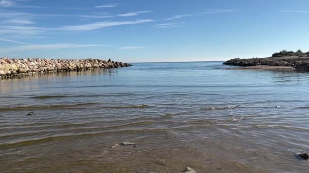 Belle Vue Sur Côte Mer — Video