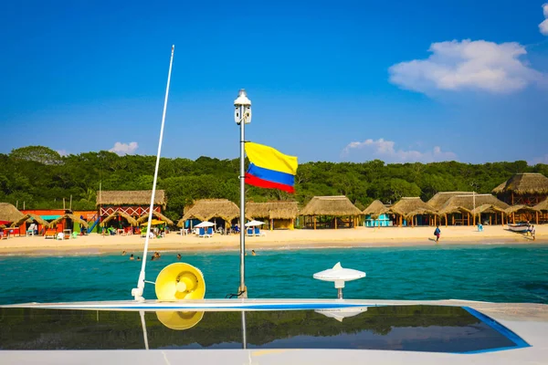 Una Hermosa Vista Del Oceanario Las Islas Rosario Colombia — Foto de Stock